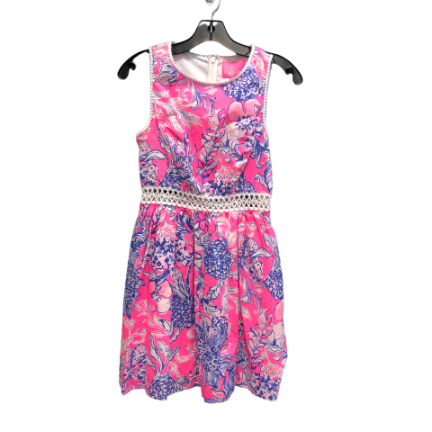 Pink & Purple Dress Designer Lilly Pulitzer, Size Xs