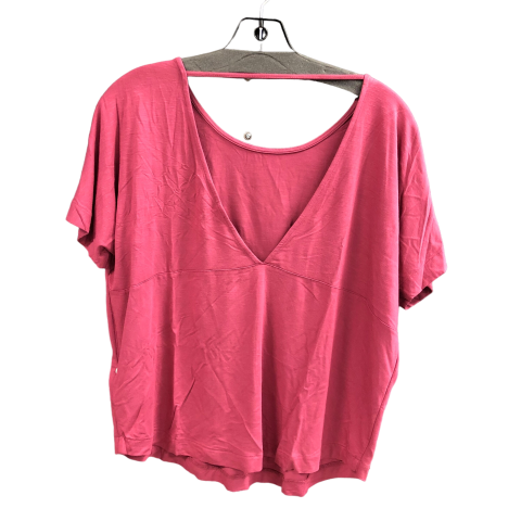 Top Short Sleeve By Soma In Purple, Size: M