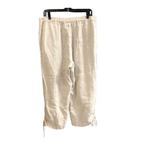 Pants Linen By Chicos In Beige, Size: 2