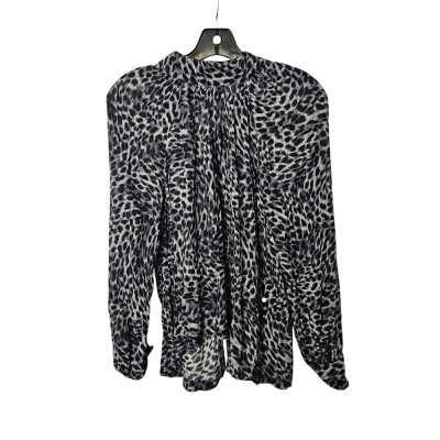 Top Long Sleeve Designer By Bella Dahl In Animal Print, Size: S