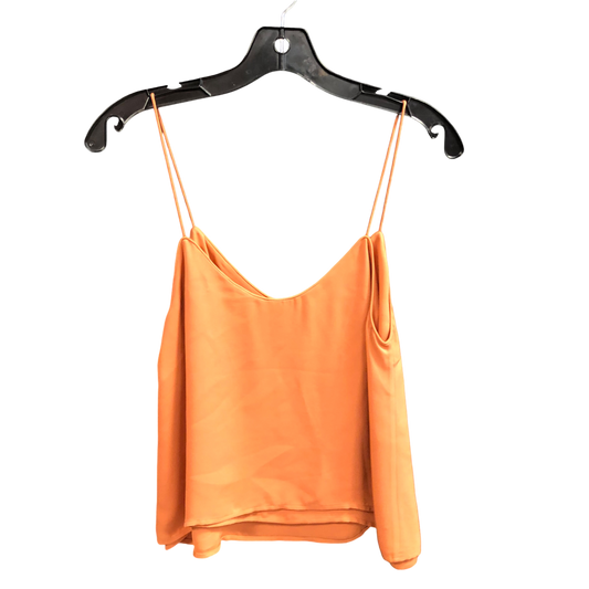 Top Sleeveless Designer By Veronica Beard In Orange, Size: S