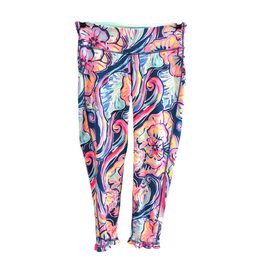 Athletic Leggings By Lilly Pulitzer In Pink & Purple, Size: S