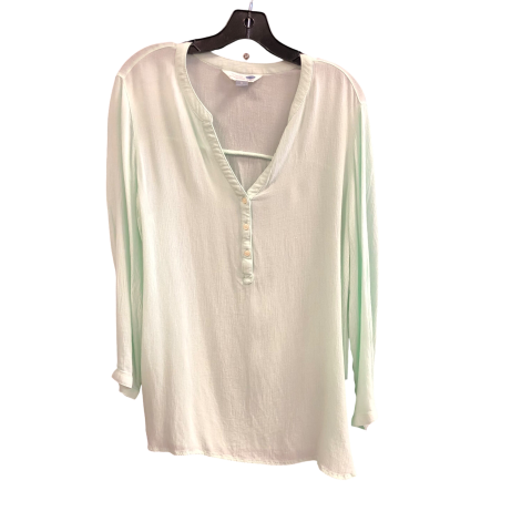 Top Long Sleeve By Old Navy In Mint, Size: L