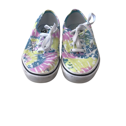 Shoes Sneakers By Vans In Multi-colored, Size: 6.5