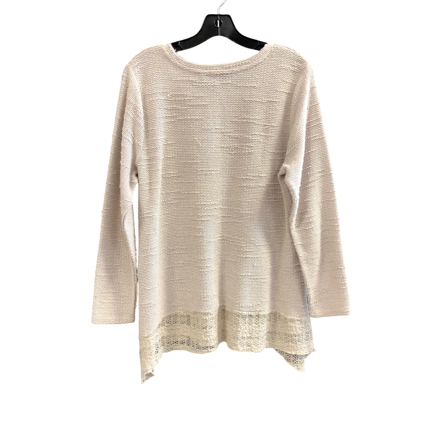 Sweater By Style And Company In Beige, Size: L