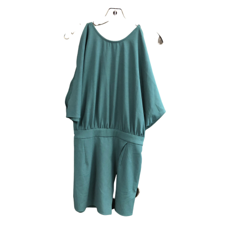 Green Romper Designer Bishop + Young, Size M