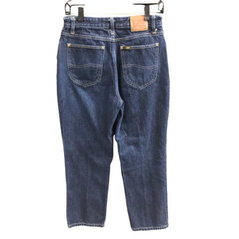 Jeans Straight By Lee In Blue Denim, Size: 8