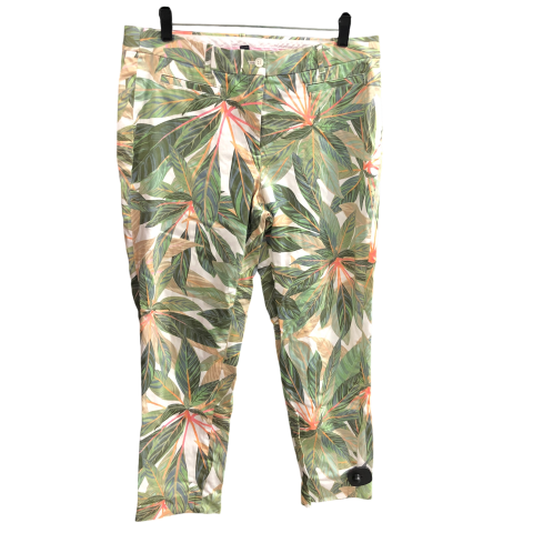 Pants Designer By Brooks Brothers In Floral Print, Size: 12