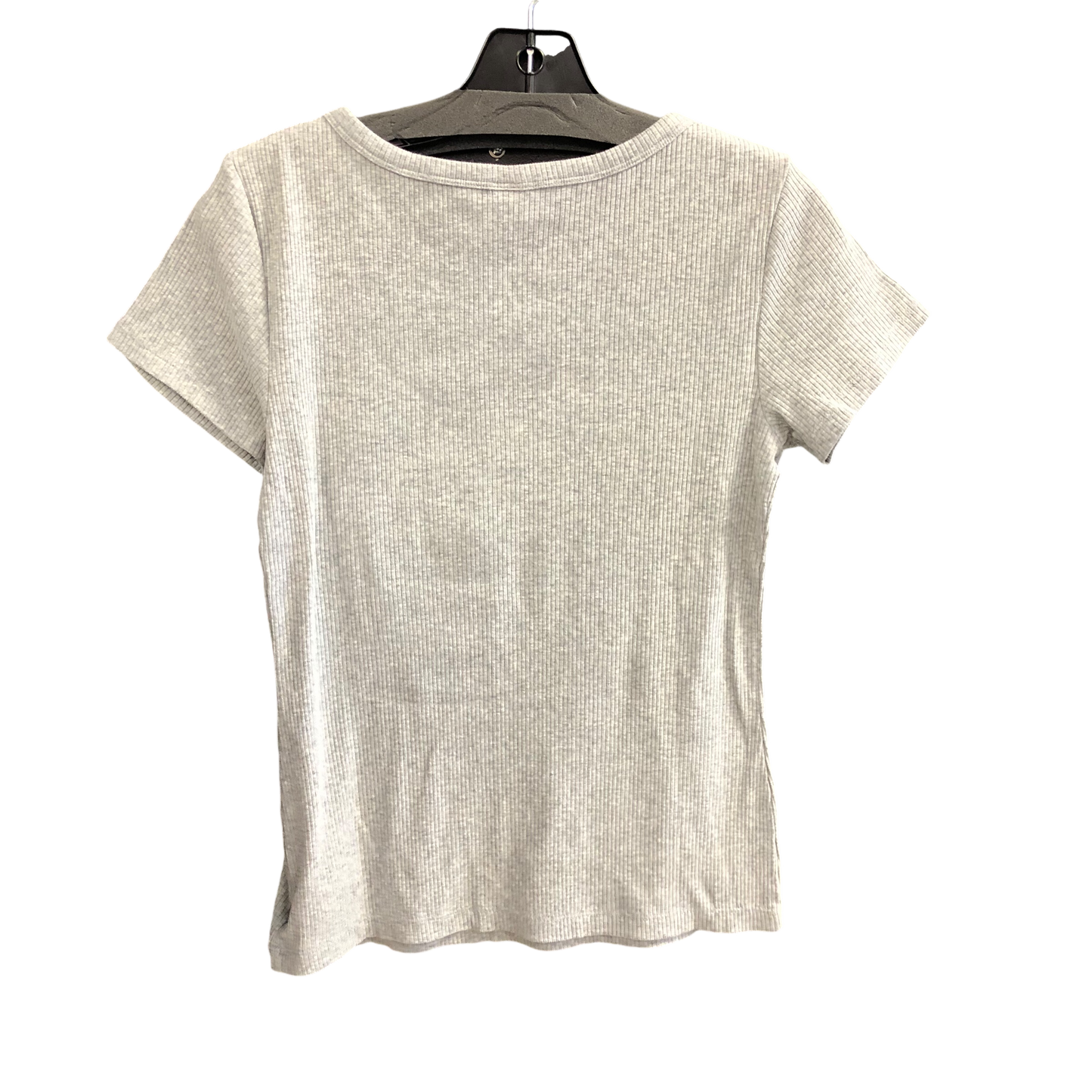 Top Short Sleeve Basic By Old Navy In Grey, Size: S