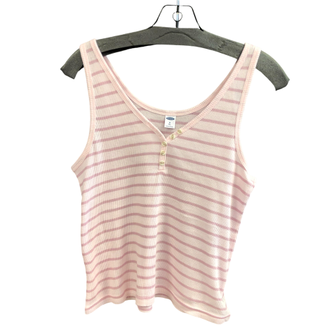 Top Sleeveless Basic By Old Navy In Pink, Size: M