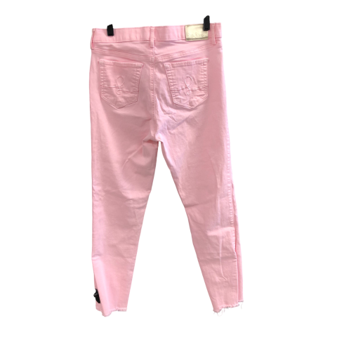 Jeans Designer By Lilly Pulitzer In Pink Denim, Size: 8