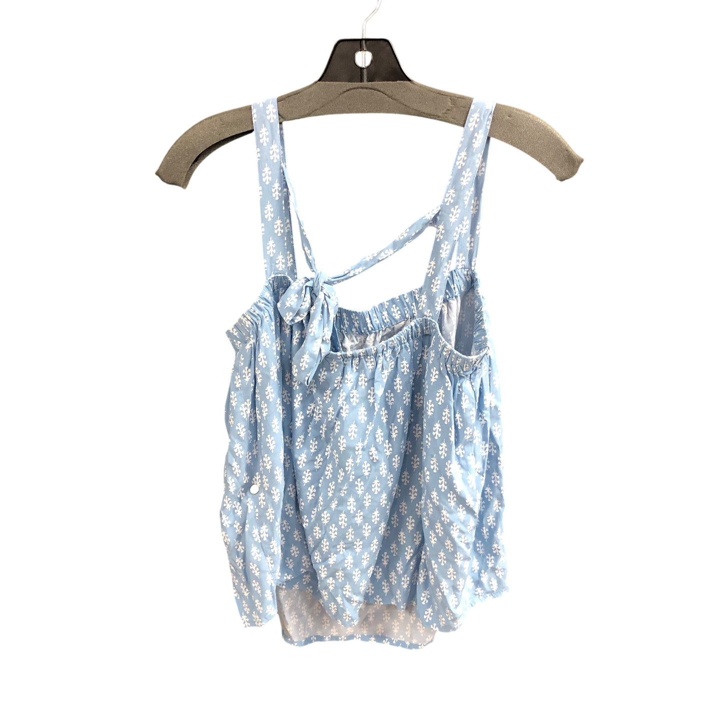 Top Sleeveless By Old Navy In Blue & White, Size: M