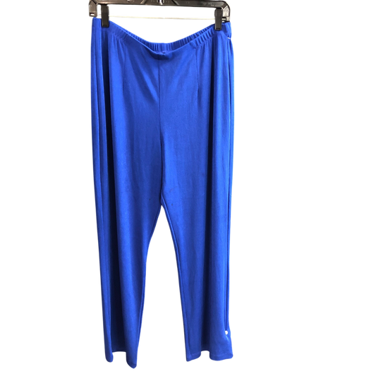 Pants Wide Leg By Chicos In Blue, Size: L