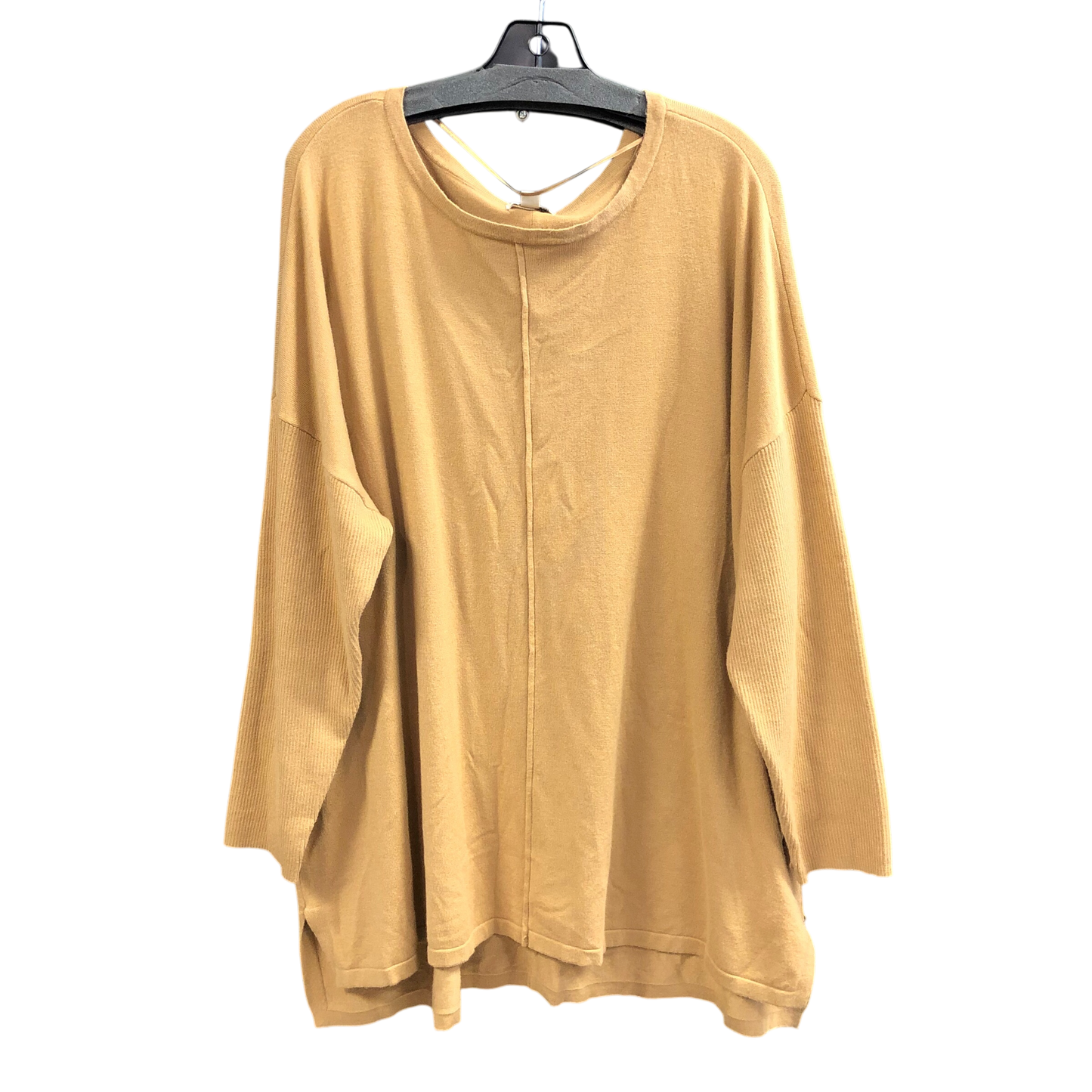 Sweater By Style And Company In Tan, Size: 3x