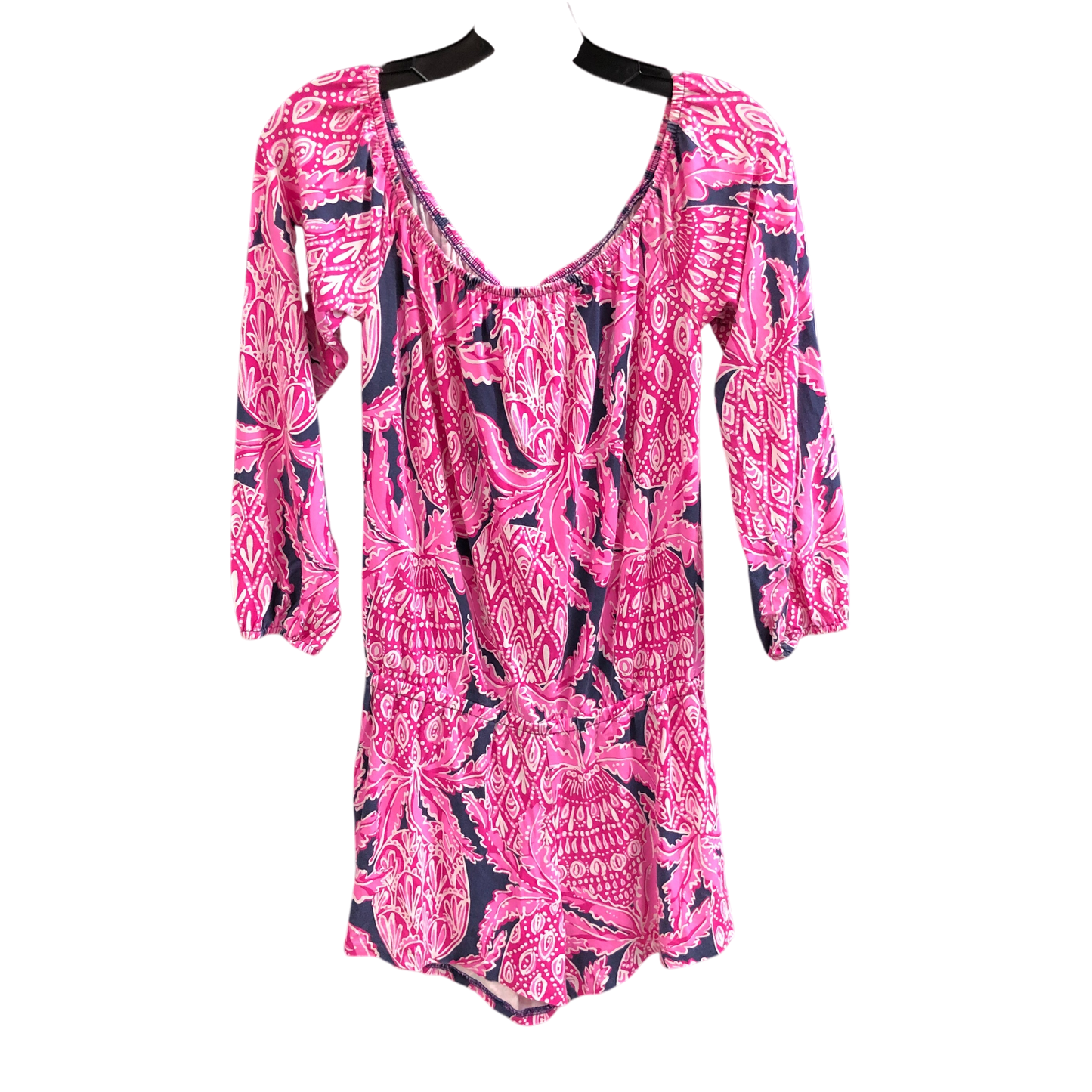 ROMPER DESIGNER PINK BY LILLY PULITZER SIZE: S