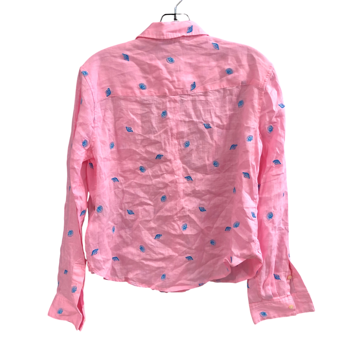 Top Long Sleeve Designer By Lilly Pulitzer In Pink, Size: S