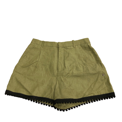 Green Shorts Zara Basic, Size M