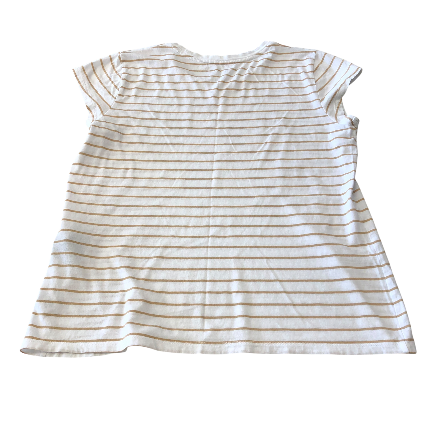 Top Short Sleeve By Universal Thread In Striped Pattern, Size: Xl