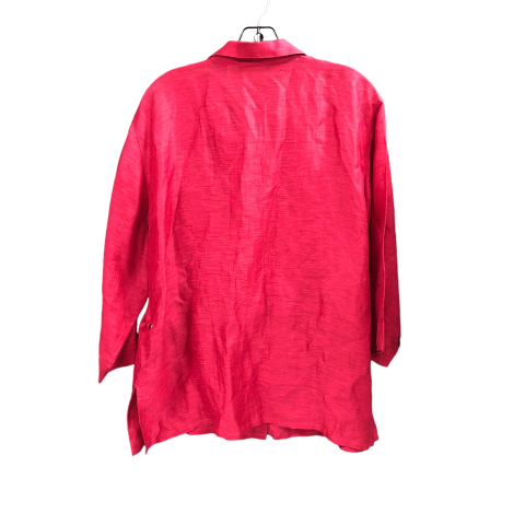 Top Long Sleeve By Chicos In Red, Size: Xl