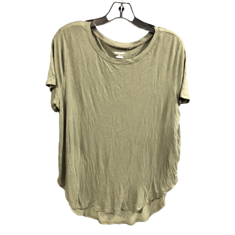 Top Short Sleeve By Halogen In Green, Size: L