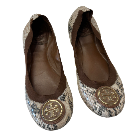 Shoes Designer By Tory Burch In Animal Print, Size: 6.5