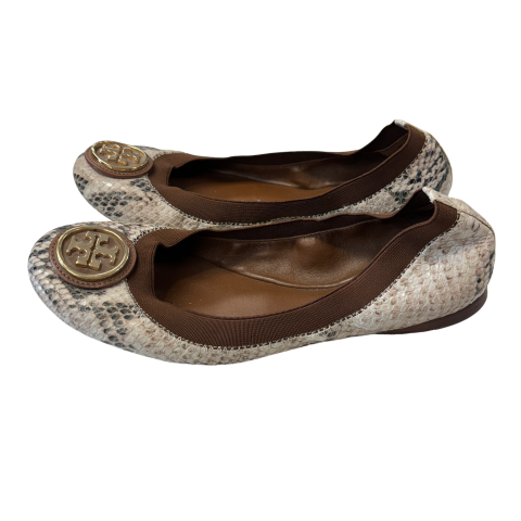 Shoes Designer By Tory Burch In Animal Print, Size: 6.5