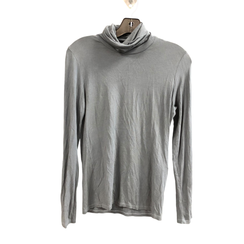 Top Long Sleeve Designer By Majestic Filatures In Grey, Size: M