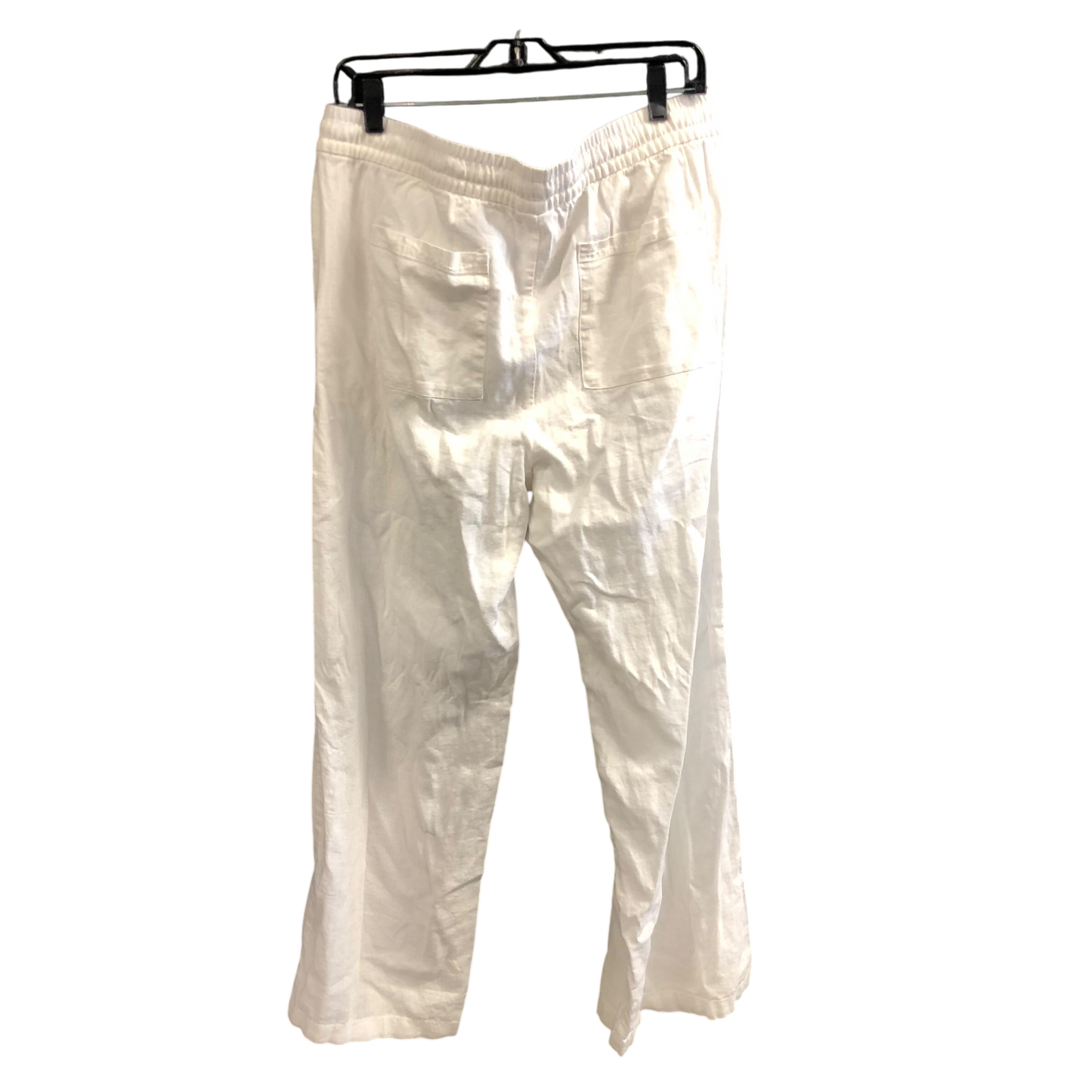 Pants Linen By Old Navy In White, Size: L