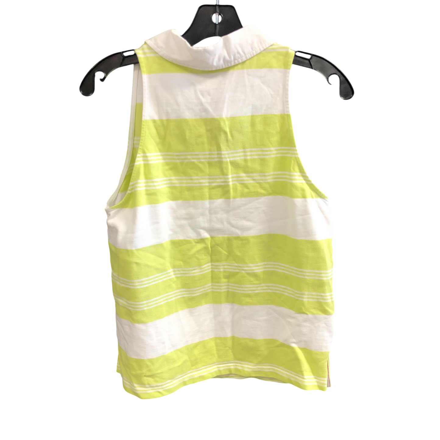 Top Sleeveless Designer By Maeve In Striped Pattern, Size: M