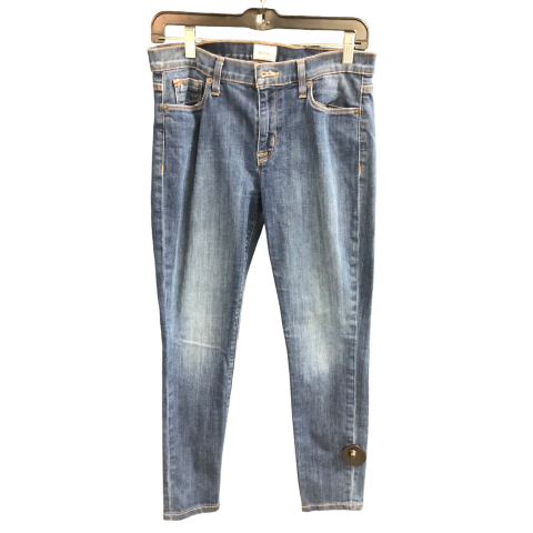 Jeans Skinny By Hudson In Blue Denim, Size: 6