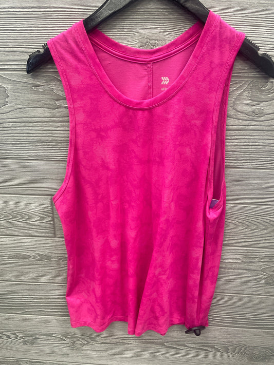 Athletic Tank Top By All In Motion In Pink, Size: S