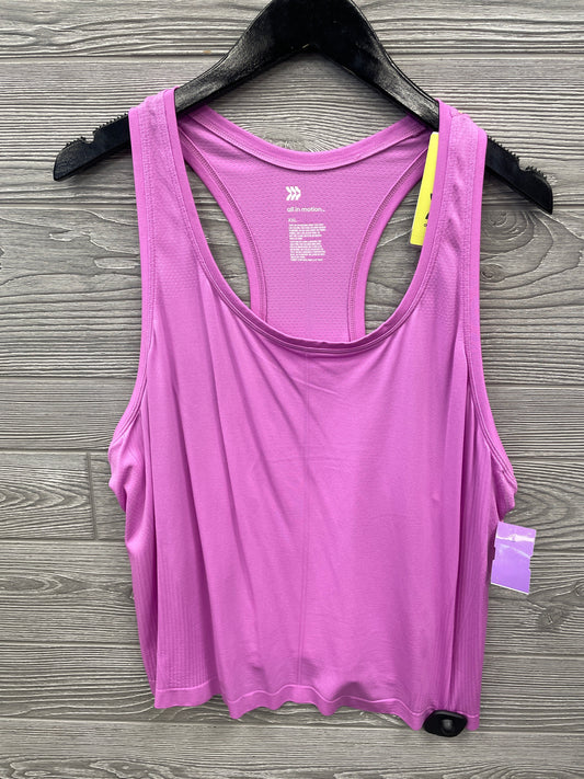 Athletic Tank Top By All In Motion In Purple, Size: Xxl