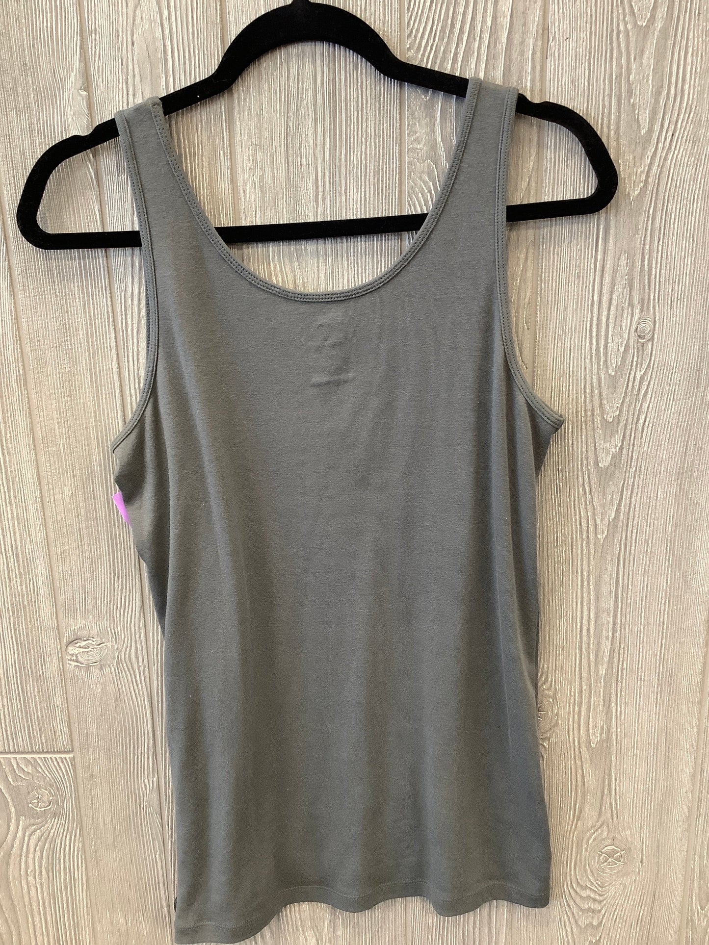 Tank Top By Sonoma In Grey, Size: L