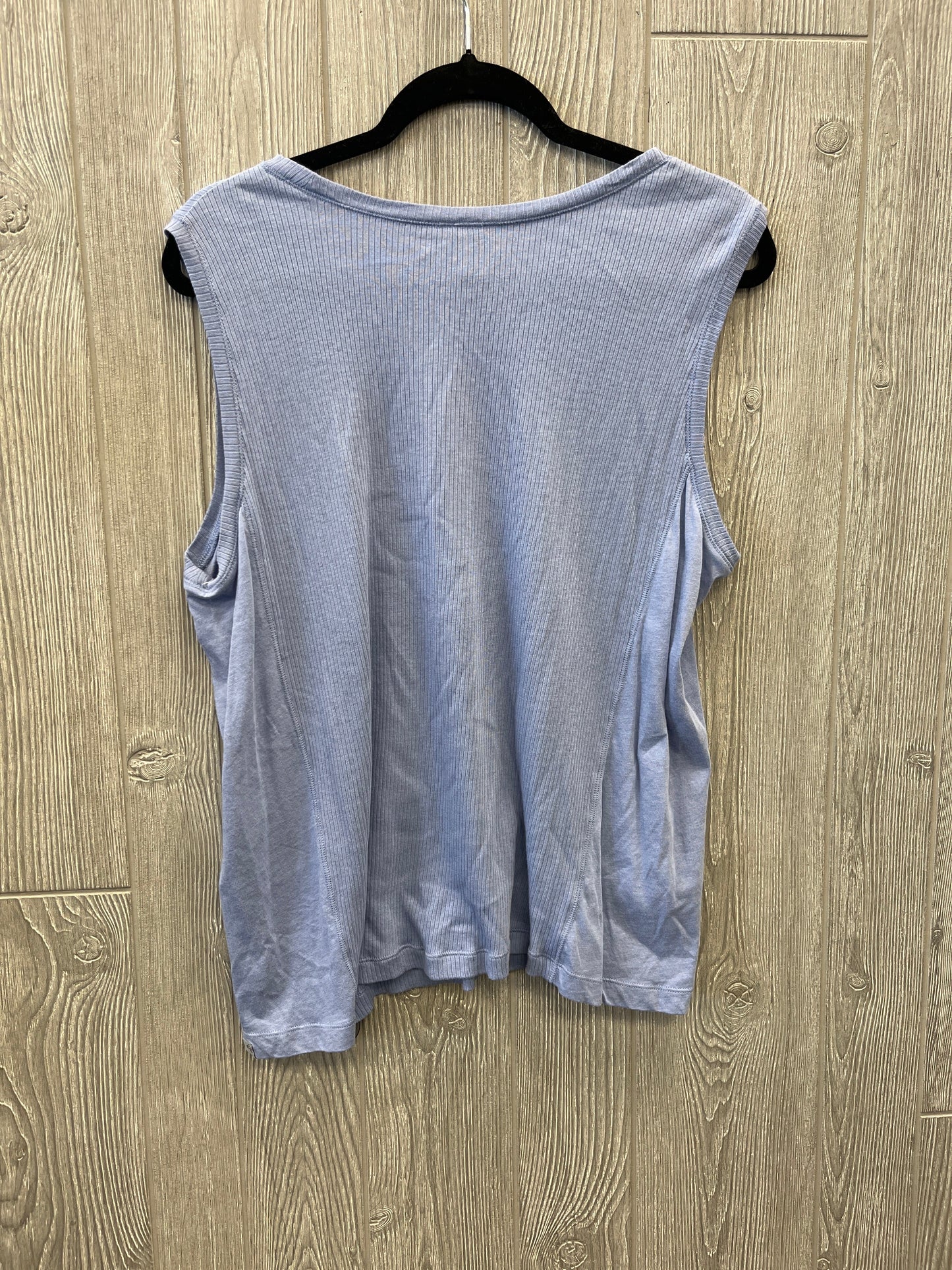 Top Sleeveless By Eddie Bauer In Blue, Size: Xl