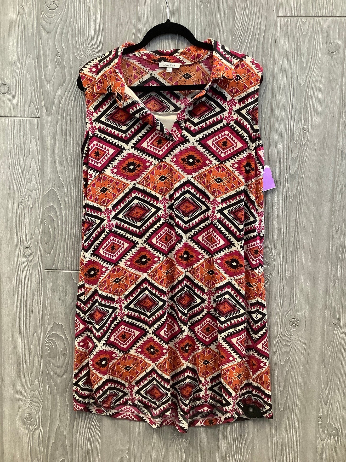 Dress Casual Short By White Birch In Multi-colored, Size: Xl