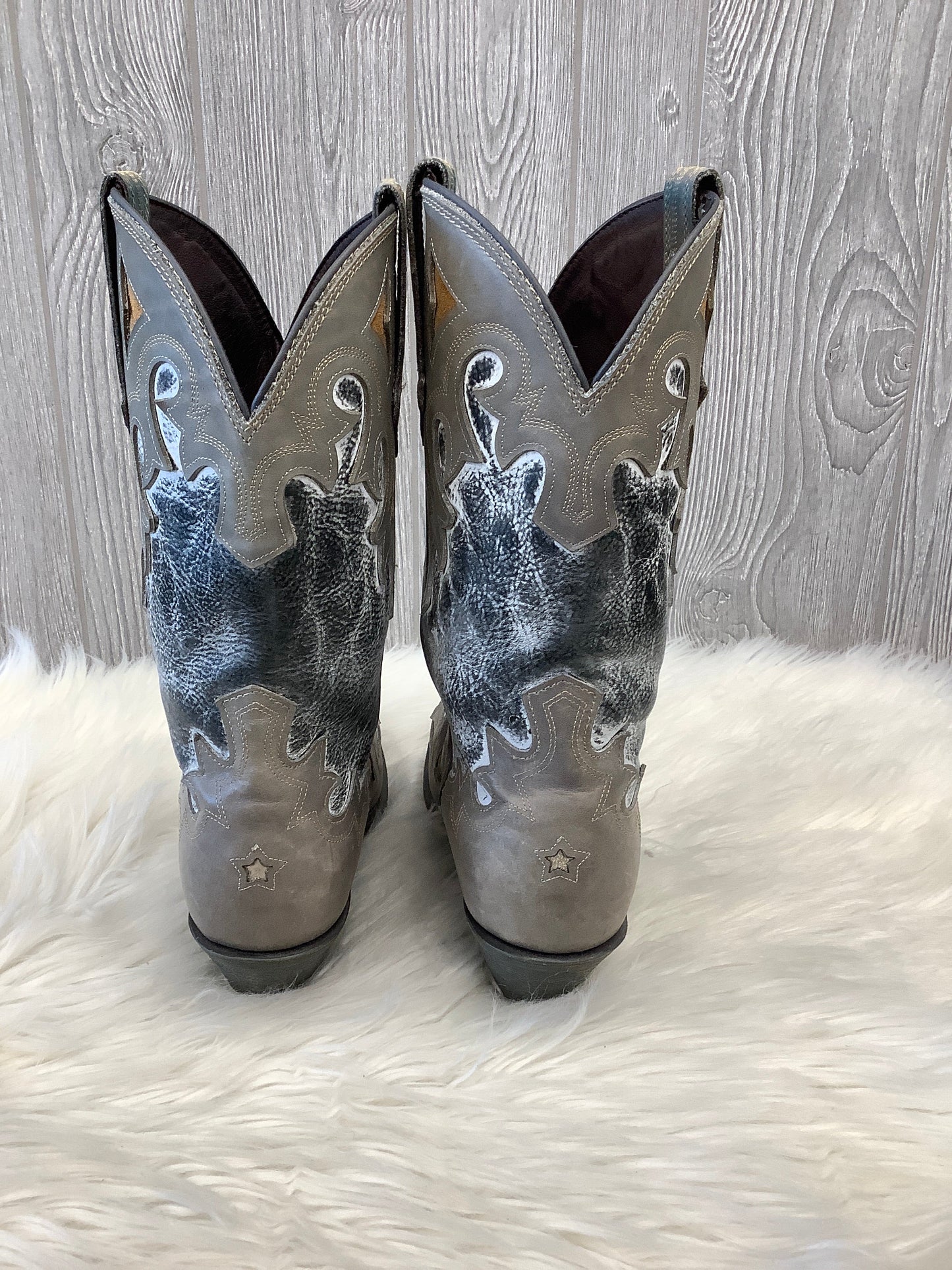 Grey Boots Western Clothes Mentor, Size 9.5