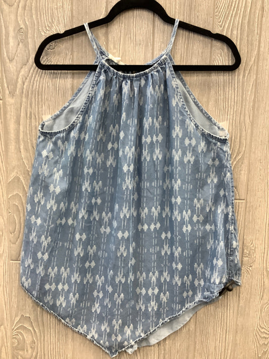 Top Sleeveless By Maurices In Blue, Size: L