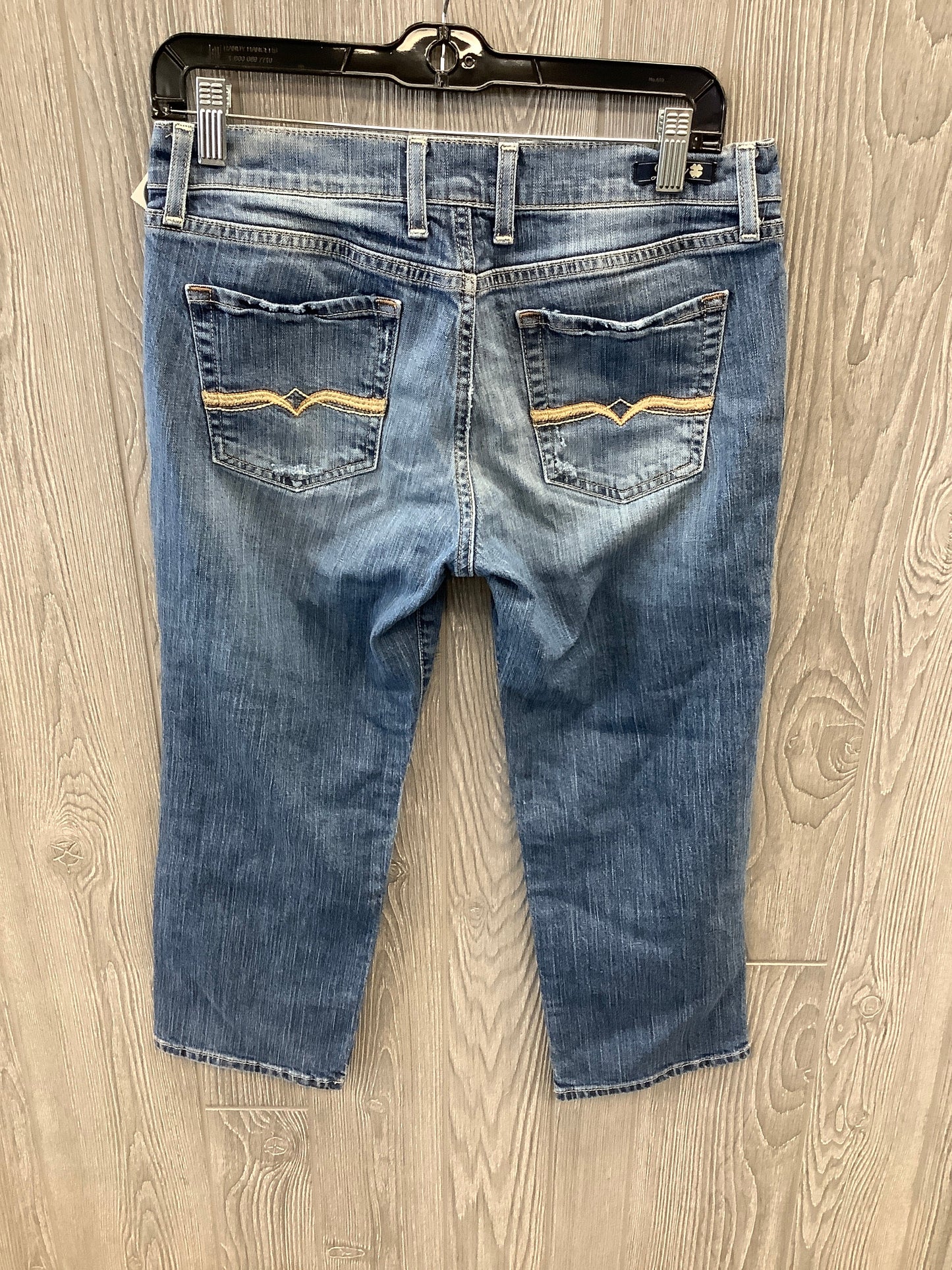 Capris By Lucky Brand In Blue Denim, Size: 8