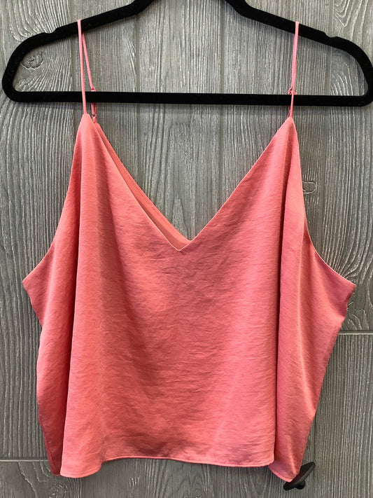 Top Cami By Express In Coral, Size: Xl