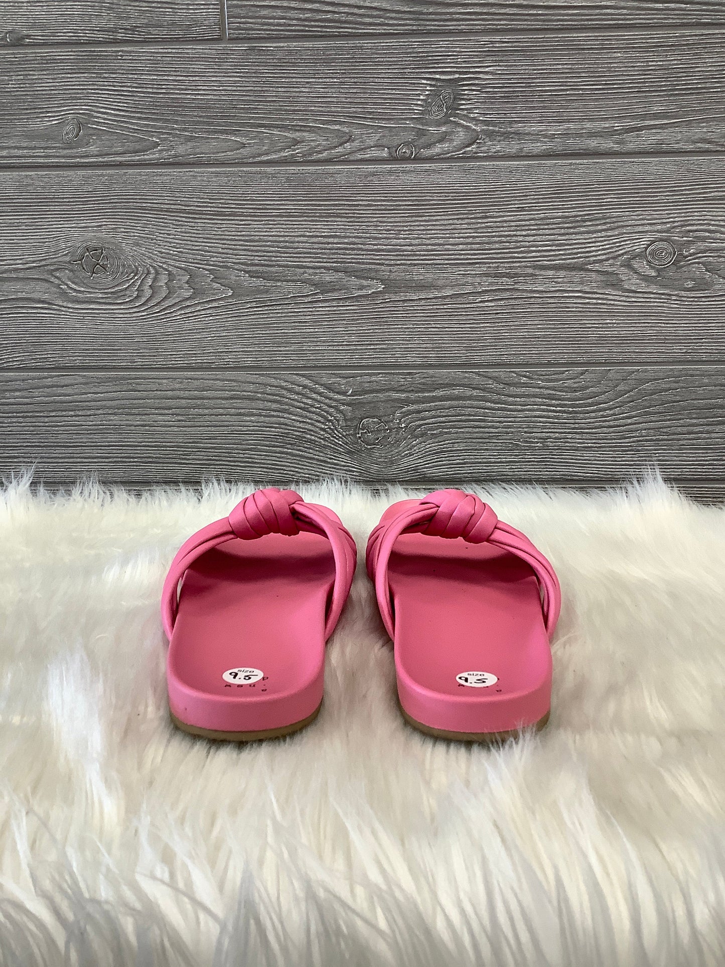 Pink Sandals Flats A New Day, Size 9.5