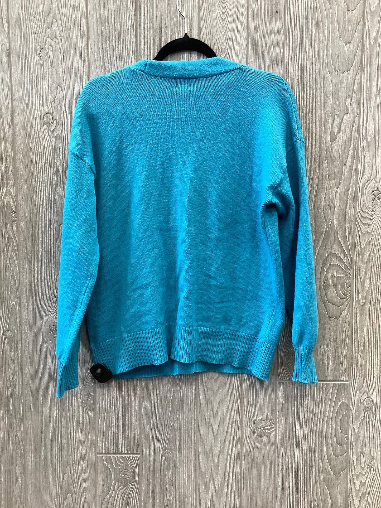 Sweater Cardigan By A New Day In Blue, Size: S