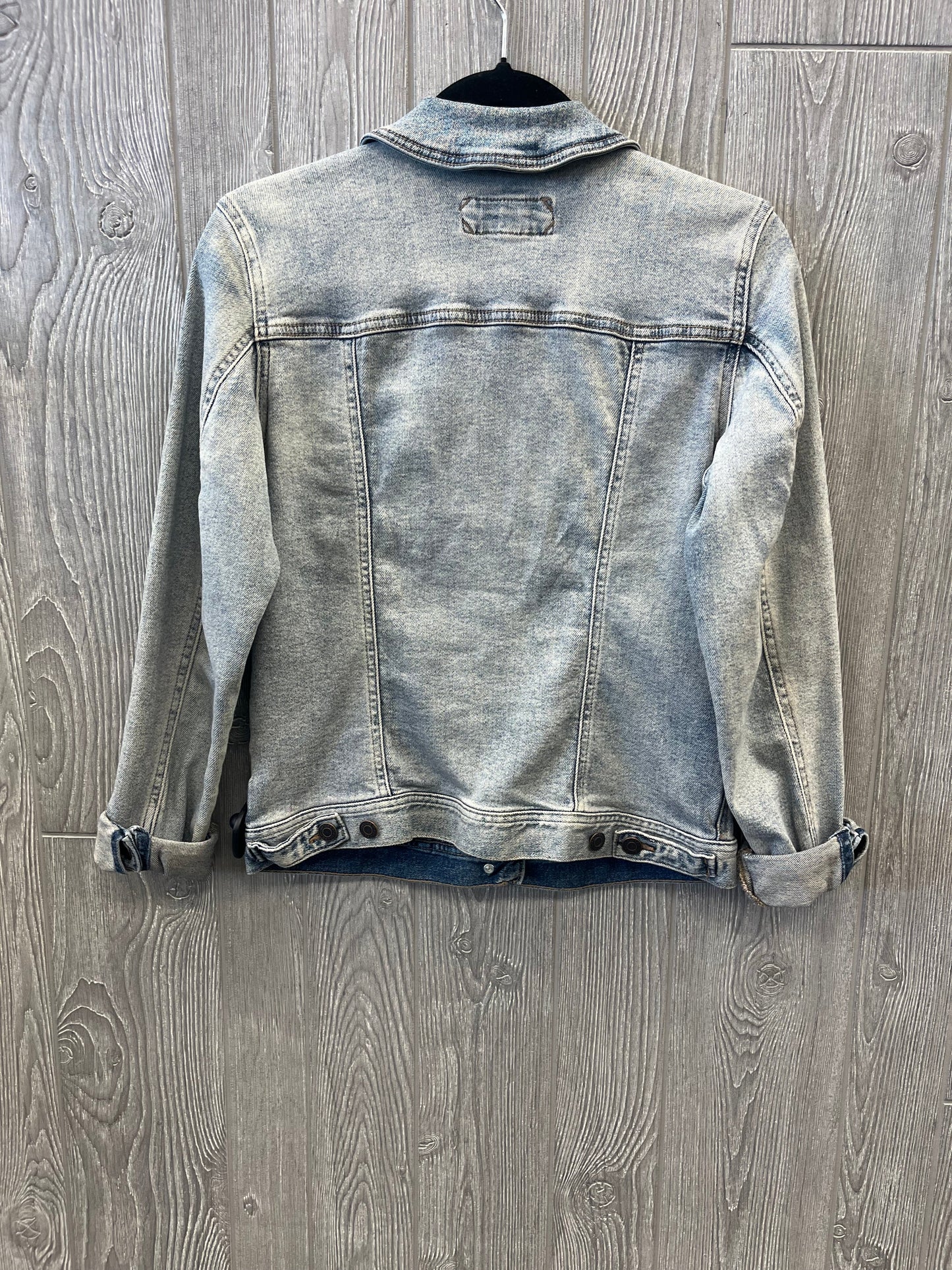 Jacket Denim By Maurices In Blue Denim, Size: S