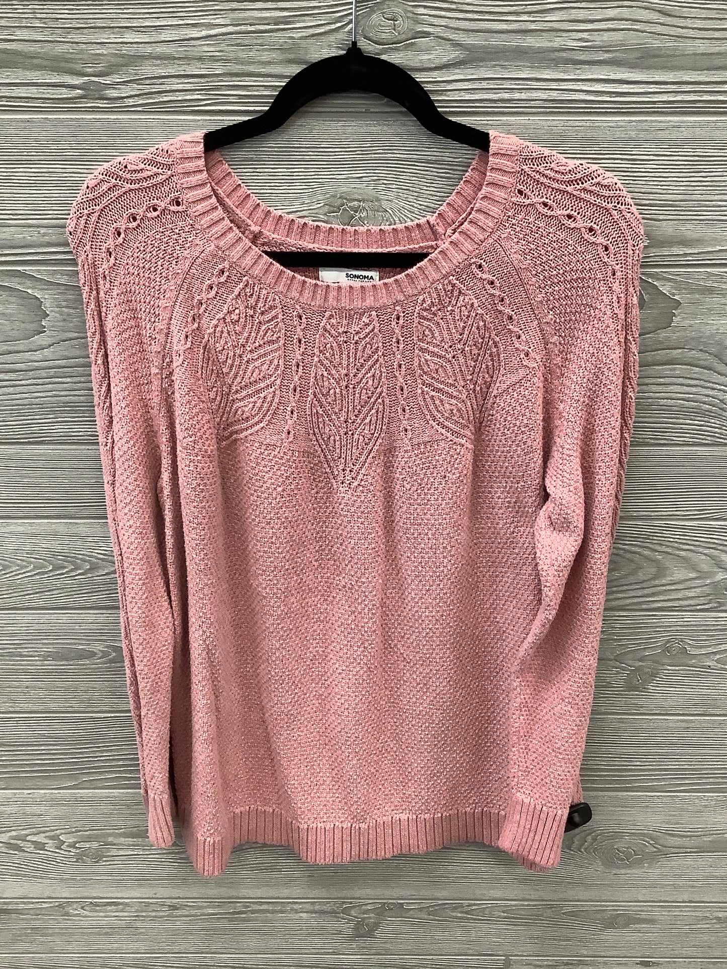 Sweater By Sonoma In Pink, Size: Xxl