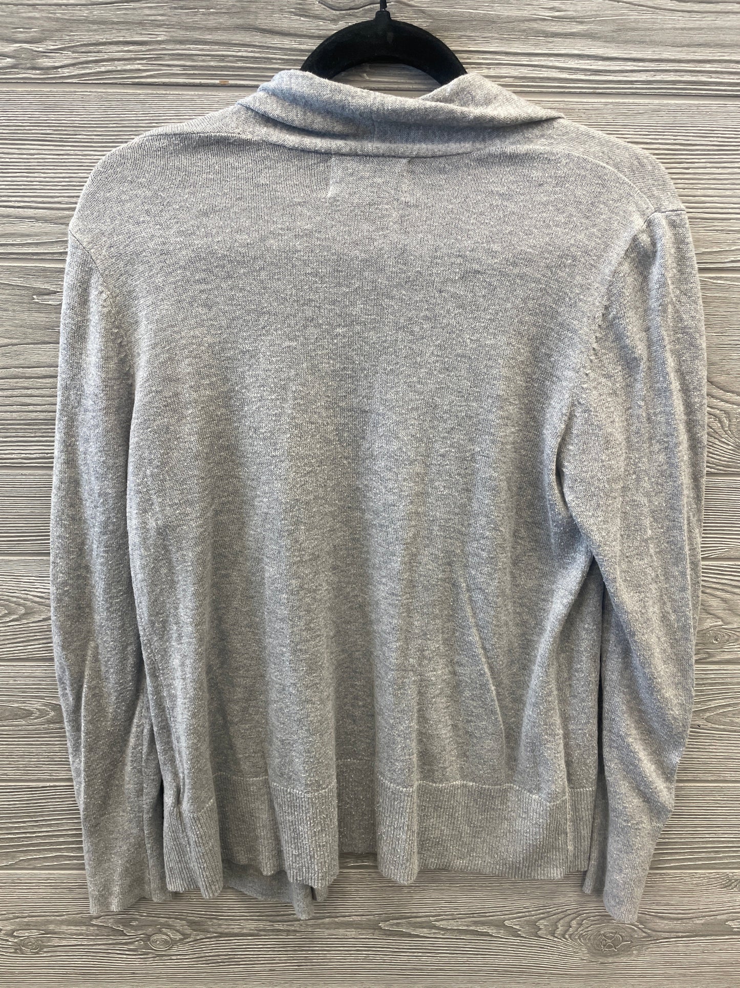 Sweater Cardigan By Old Navy In Grey, Size: M