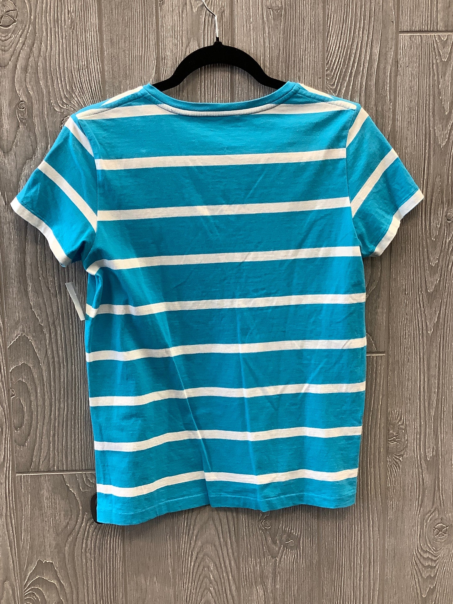 Top Short Sleeve By Ralph Lauren In Blue, Size: M