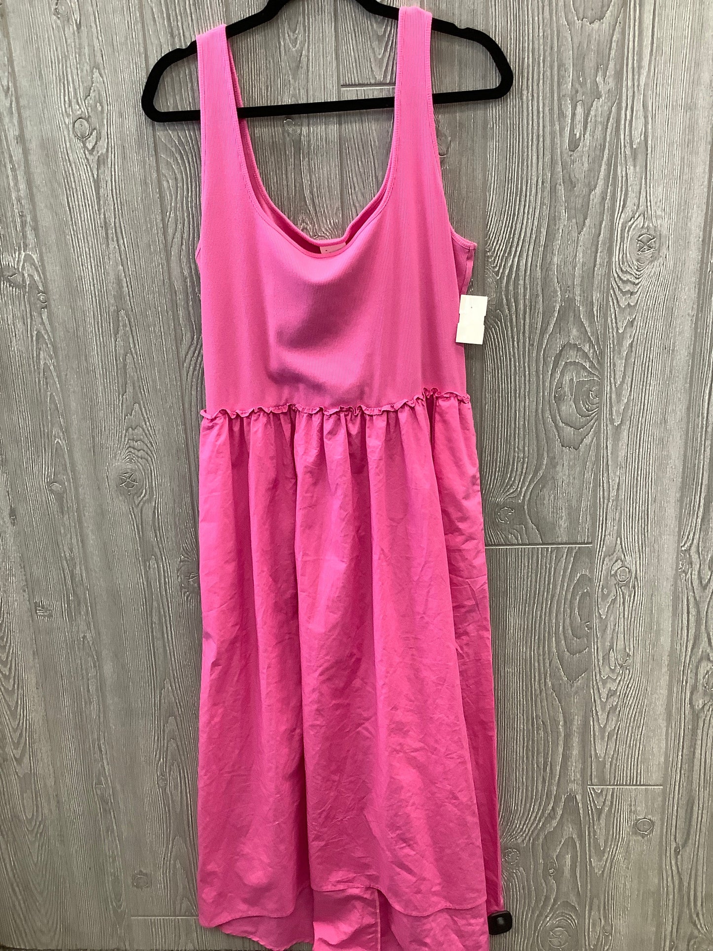 Dress Casual Maxi By A New Day In Pink, Size: Xl