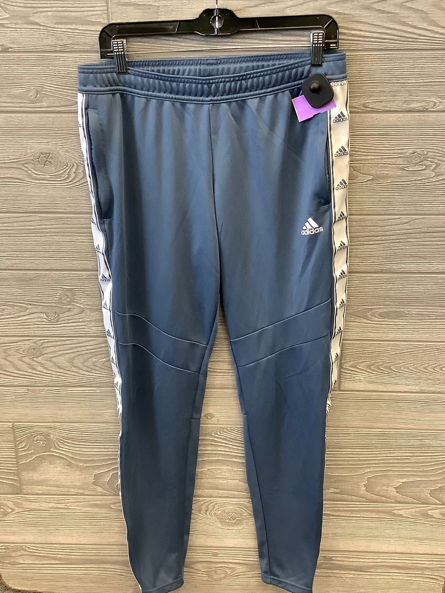 Blue Athletic Pants Adidas, Size M