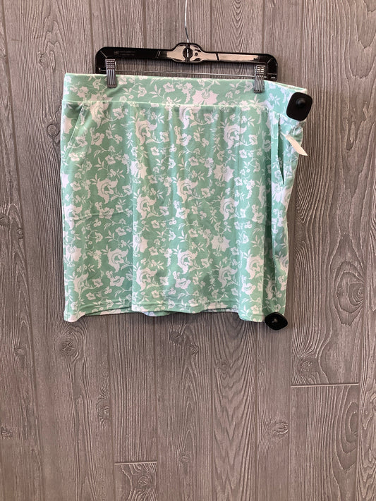 Green Skort Croft And Barrow, Size Xl