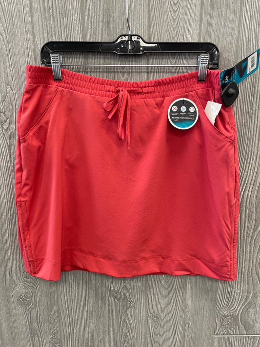 Athletic Skort By Lee In Red, Size: M