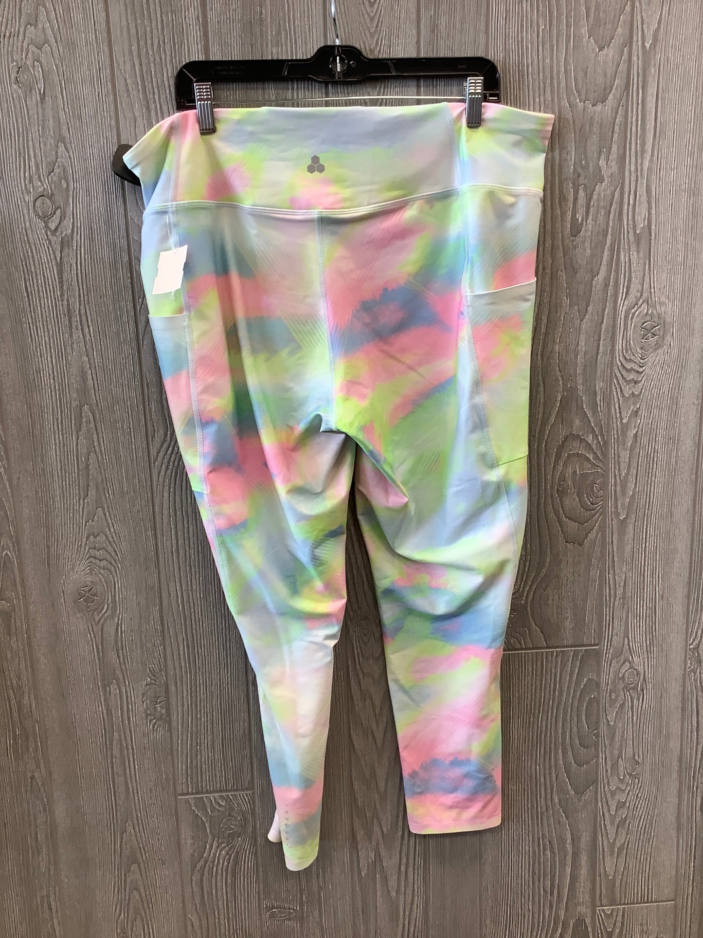 Multi-colored Athletic Leggings Tek Gear, Size 2x